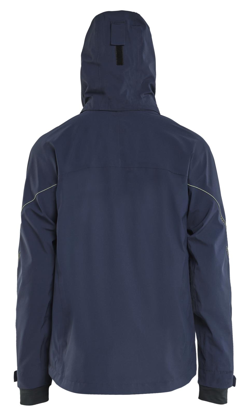 Blaklader Wind regen sneeuw Jack 44831917 stretch shell donker marineblauw-fluo geel(8633)