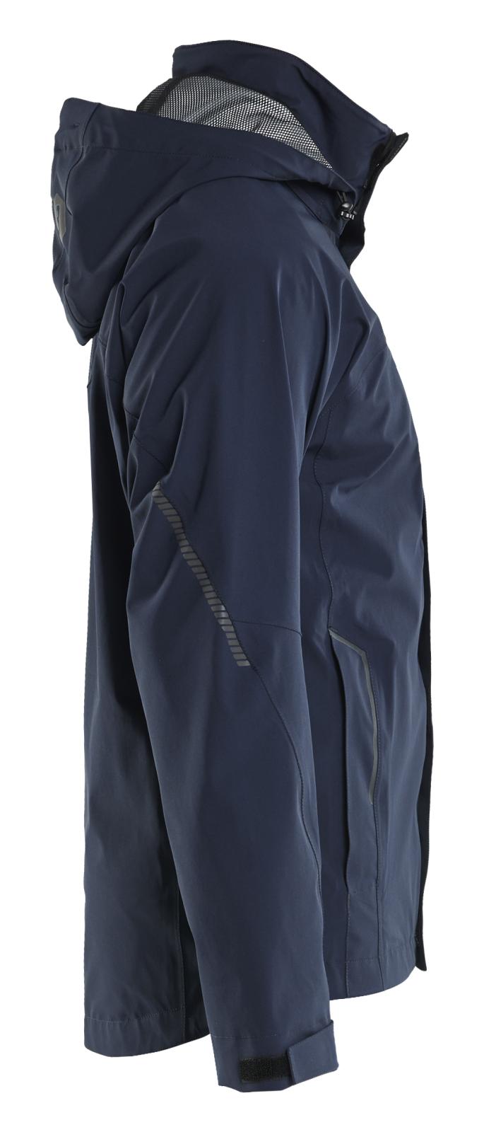 Blaklader Wind regen sneeuw Jack 44831917 stretch shell donker marineblauw-zwart(8699)