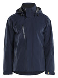 Blaklader Wind regen sneeuw Jack 44831917 stretch shell donker marineblauw-zwart(8699)