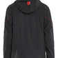 Blaklader Wind regen sneeuw Stretch Jack 44831917 shell zwart-rood(9956)