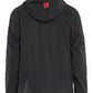 Blaklader Wind regen sneeuw Jack 44831917 stretch shell zwart-rood(9956)