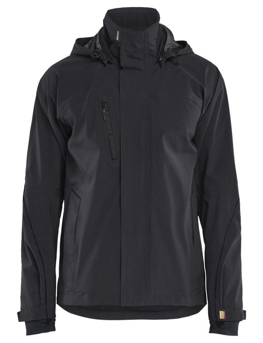 Blaklader Wind regen sneeuw Jack 44831917 stretch shell zwart(9999)