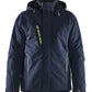 Blaklader Wind regen sneeuw Jassen 44841917 winter lichtgewicht waterdicht winddicht ademend stretch donker marineblauw-fluo geel(8633)