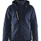 Blaklader Wind regen sneeuw Jassen 44841917 winter lichtgewicht waterdicht winddicht ademend stretch donker marineblauw-fluo geel(8633)