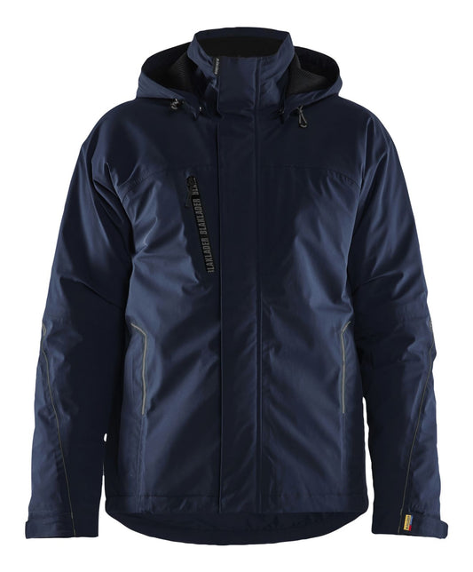 Blaklader Wind regen sneeuw Jassen 44841917 winter lichtgewicht waterdicht winddicht ademend stretchwinter lichtgewicht waterdicht winddicht ademend stretch donker marineblauw-zwart(8699)
