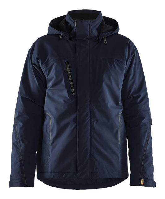 Blaklader Wind regen sneeuw Jassen 44841917 winter lichtgewicht waterdicht winddicht ademend stretch donker marineblauw-zwart(8699)
