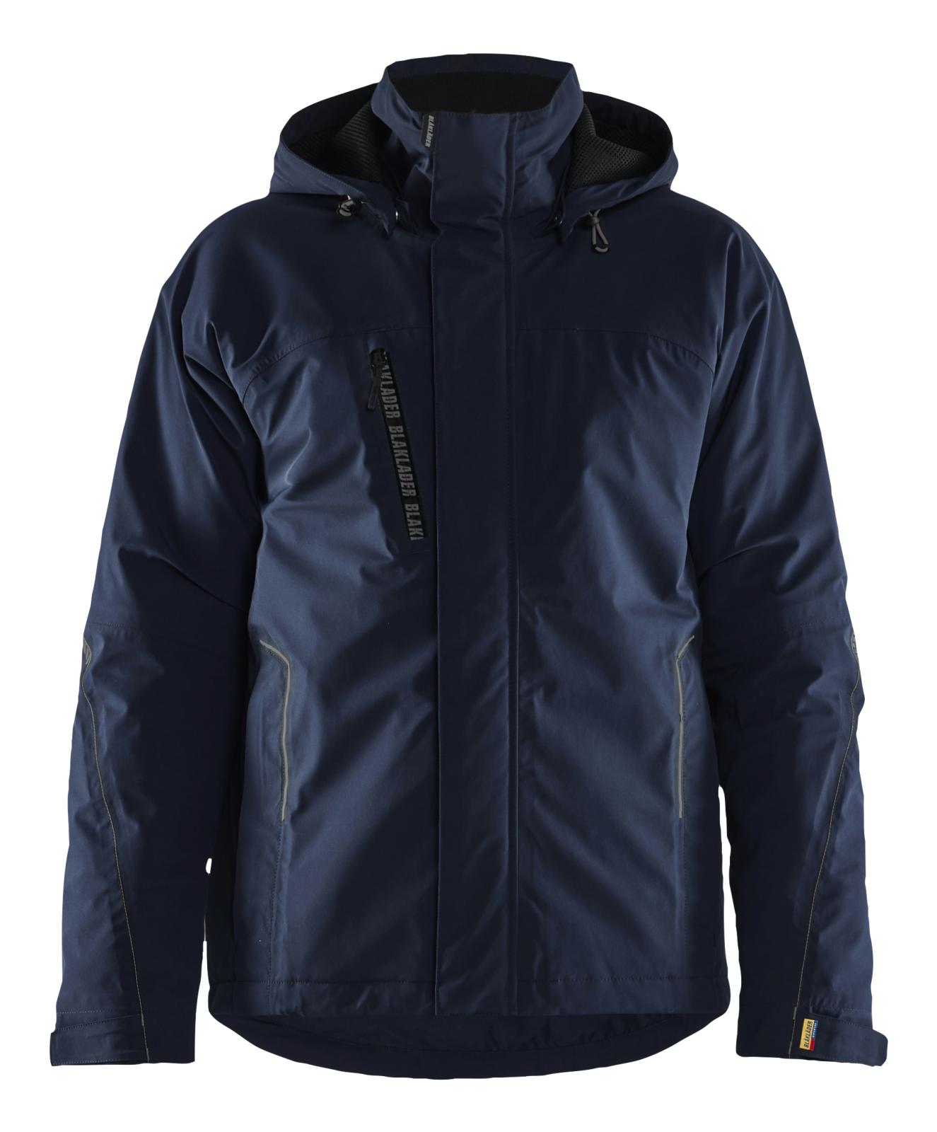 Blaklader Wind regen sneeuw Jassen 44841917 winter lichtgewicht waterdicht winddicht ademend stretchwinter lichtgewicht waterdicht winddicht ademend stretch donker marineblauw-zwart(8699)
