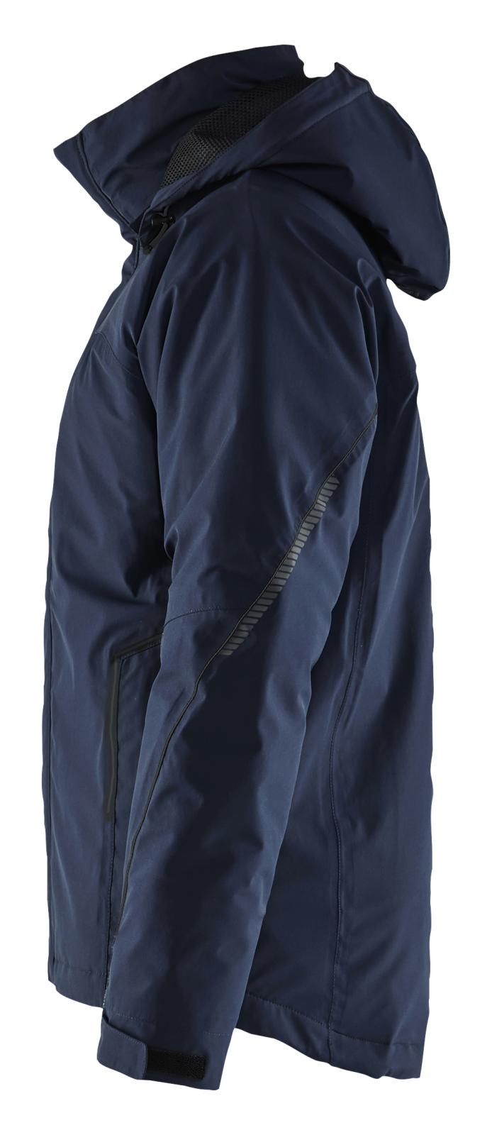 Blaklader Wind regen sneeuw Jassen 44841917 winter lichtgewicht waterdicht winddicht ademend stretch donker marineblauw-zwart(8699)