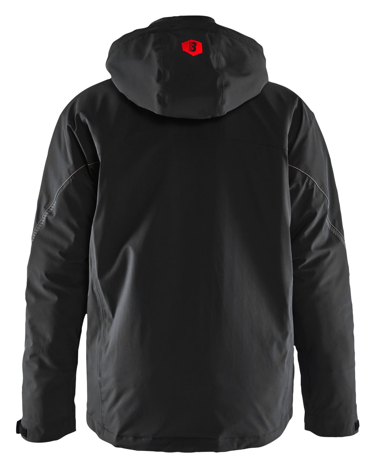 Blaklader Wind regen sneeuw 4-weg stretch Winterjassen 44841917 lichtgewicht zwart-rood(9956)