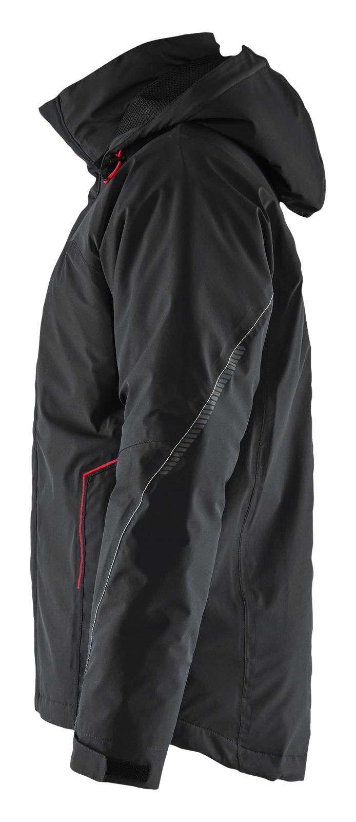 Blaklader Wind regen sneeuw 4-weg stretch Winterjassen 44841917 lichtgewicht zwart-rood(9956)