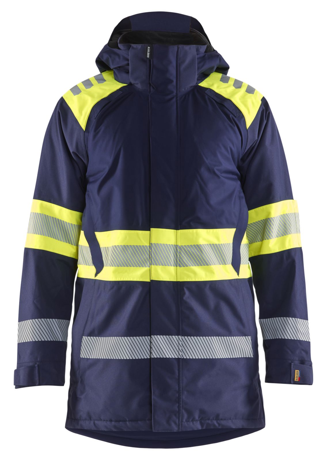 Blaklader High Vis jassen 44851977 winter HiVis waterdicht marineblauw-fluo geel(8933)