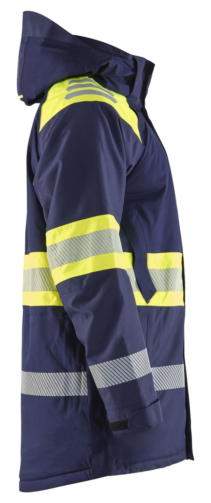 Blaklader High Vis jassen 44851977 winter HiVis waterdicht marineblauw-fluo geel(8933)