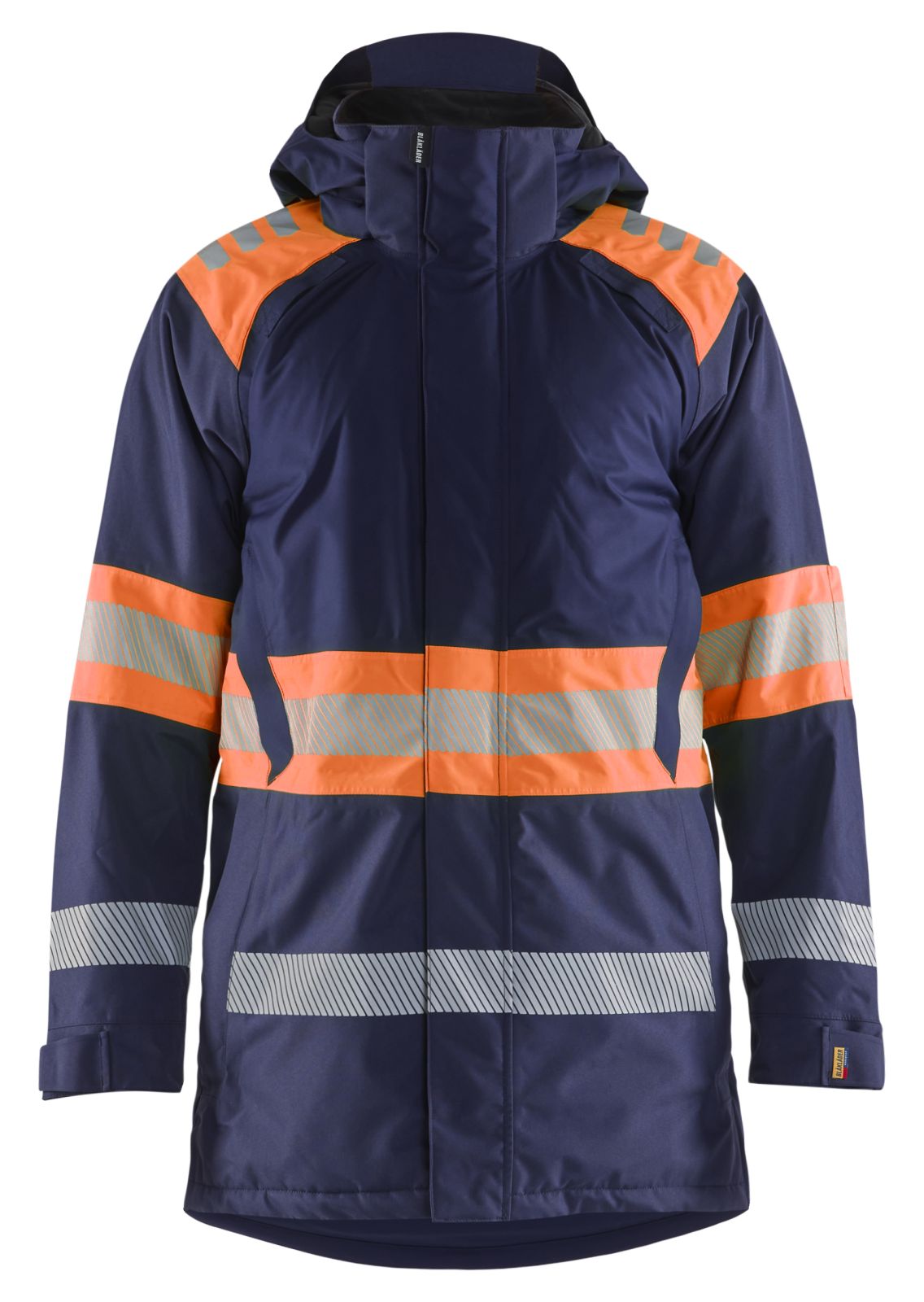 Blaklader High Vis jassen 44851977 winter HiVis waterdicht marineblauw-oranje(8953)
