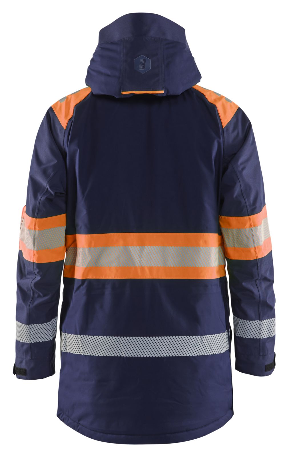 Blaklader High Vis jassen 44851977 winter HiVis waterdicht marineblauw-oranje(8953)
