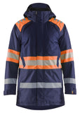 Blaklader High Vis jassen 44851977 winter HiVis waterdicht marineblauw-oranje(8953)