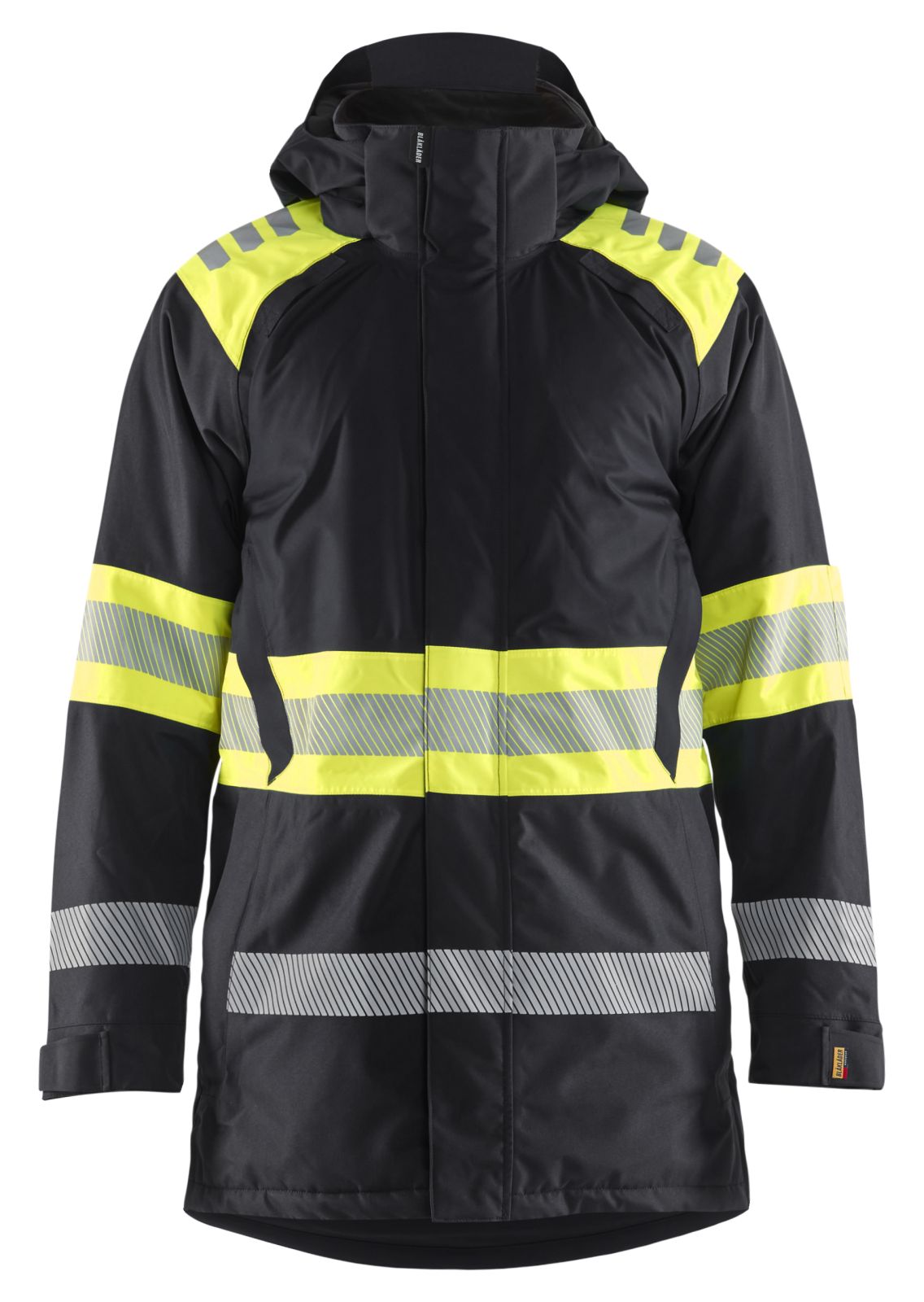 Blaklader High Vis jassen 44851977 winter HiVis waterdicht zwart-fluo geel(9933)