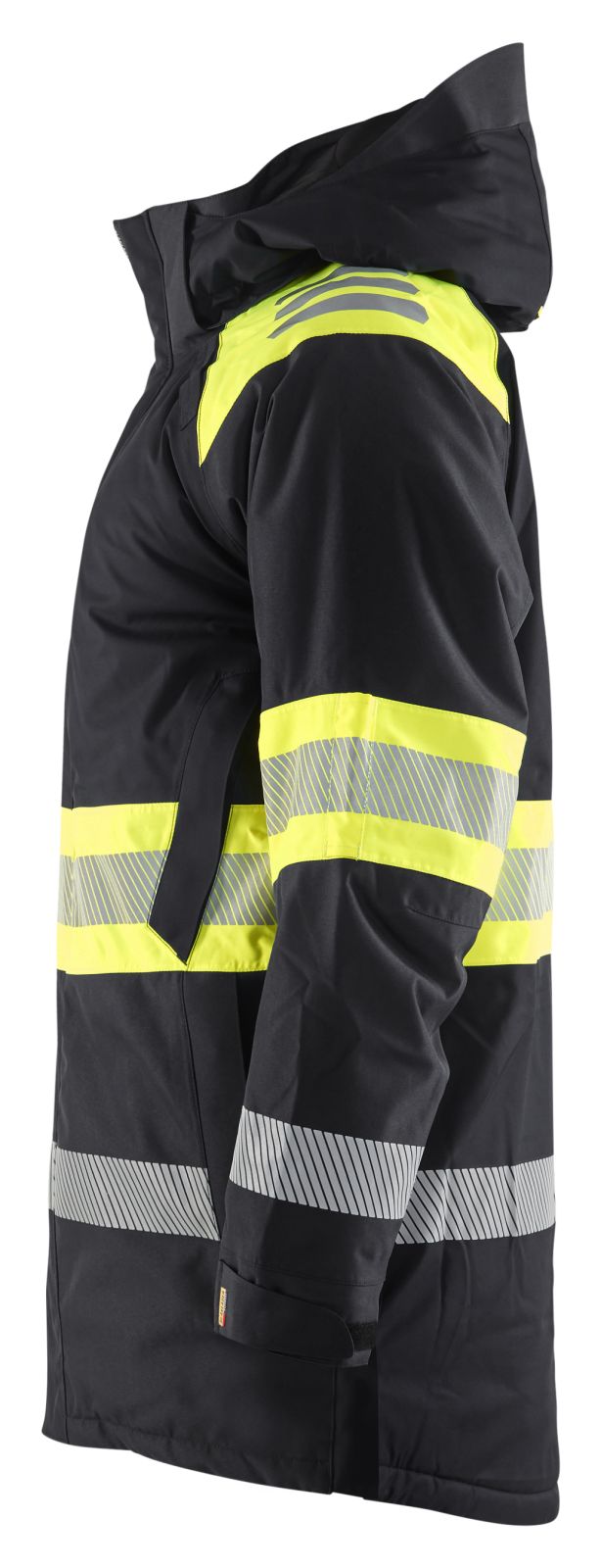 Blaklader High Vis jassen 44851977 winter HiVis waterdicht zwart-fluo geel(9933)