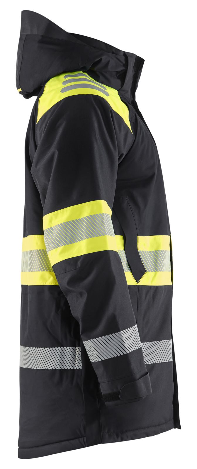 Blaklader High Vis jassen 44851977 winter HiVis waterdicht zwart-fluo geel(9933)
