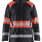 Blaklader High Vis jassen 44851977 winter HiVis waterdicht zwart-fluo rood(9955)