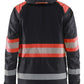 Blaklader High Vis jassen 44851977 winter HiVis waterdicht zwart-fluo rood(9955)