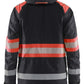 Blaklader High Vis jassen 44851977 winter HiVis waterdicht zwart-fluo rood(9955)