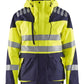 Blaklader Jassen 44901924 Stretch HiVis fluo geel-marineblauw(3389)