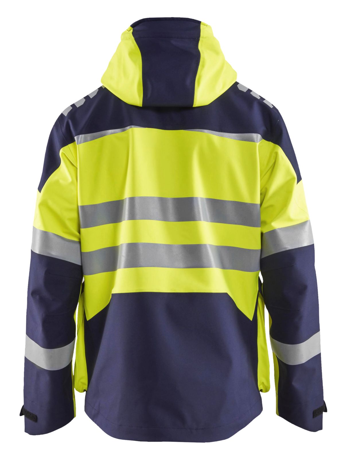 Blaklader Jassen 44901924 Stretch HiVis fluo geel-marineblauw(3389)