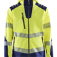 Blaklader Jassen 44912513 HiVis fluo geel-marineblauw(3389)