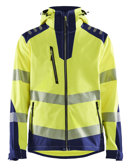 Blaklader Jassen 44912513 HiVis fluo geel-marineblauw(3389)