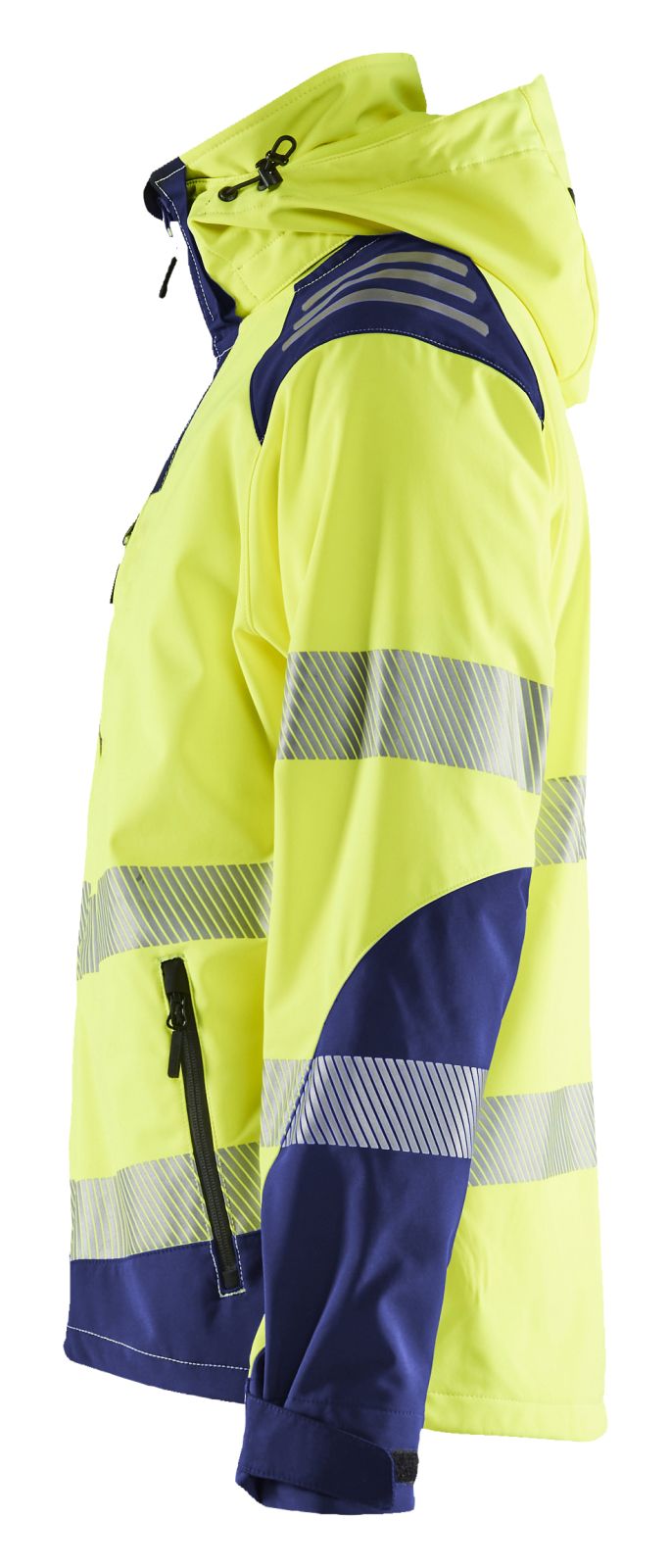 Blaklader Jassen 44912513 HiVis fluo geel-marineblauw(3389)