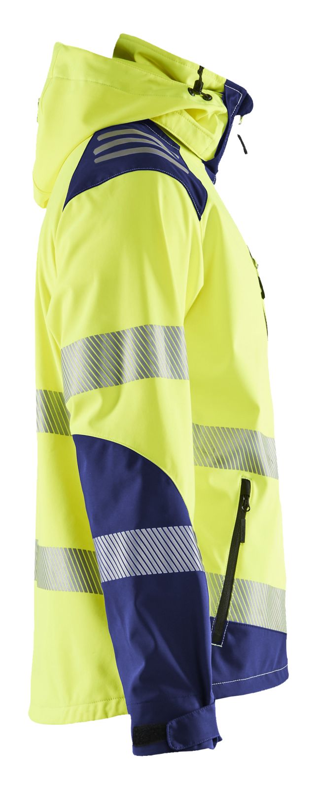 Blaklader Jassen 44912513 HiVis fluo geel-marineblauw(3389)