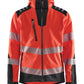 Blaklader Jassen 44912513 HiVis fluo rood-zwart(5599)