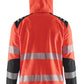 Blaklader Jassen 44912513 HiVis fluo rood-zwart(5599)