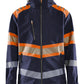 Blaklader High Vis Jack 44942513 softshell HiVis waterdicht winddicht ademend marineblauw-oranje(8953)