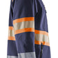 Blaklader High Vis Jack 44942513 softshell HiVis waterdicht winddicht ademend marineblauw-oranje(8953)