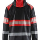 Blaklader High Vis Jack 44942513 softshell HiVis waterdicht winddicht ademend zwart-fluo rood(9955)