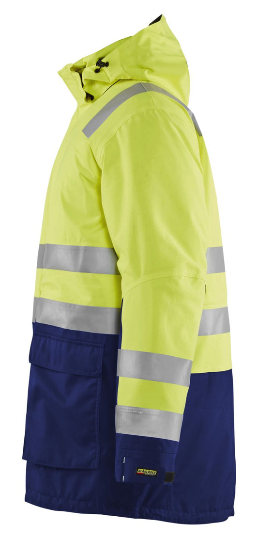 Blaklader Jassen 44951987 HiVis geel-marineblauw(3389)
