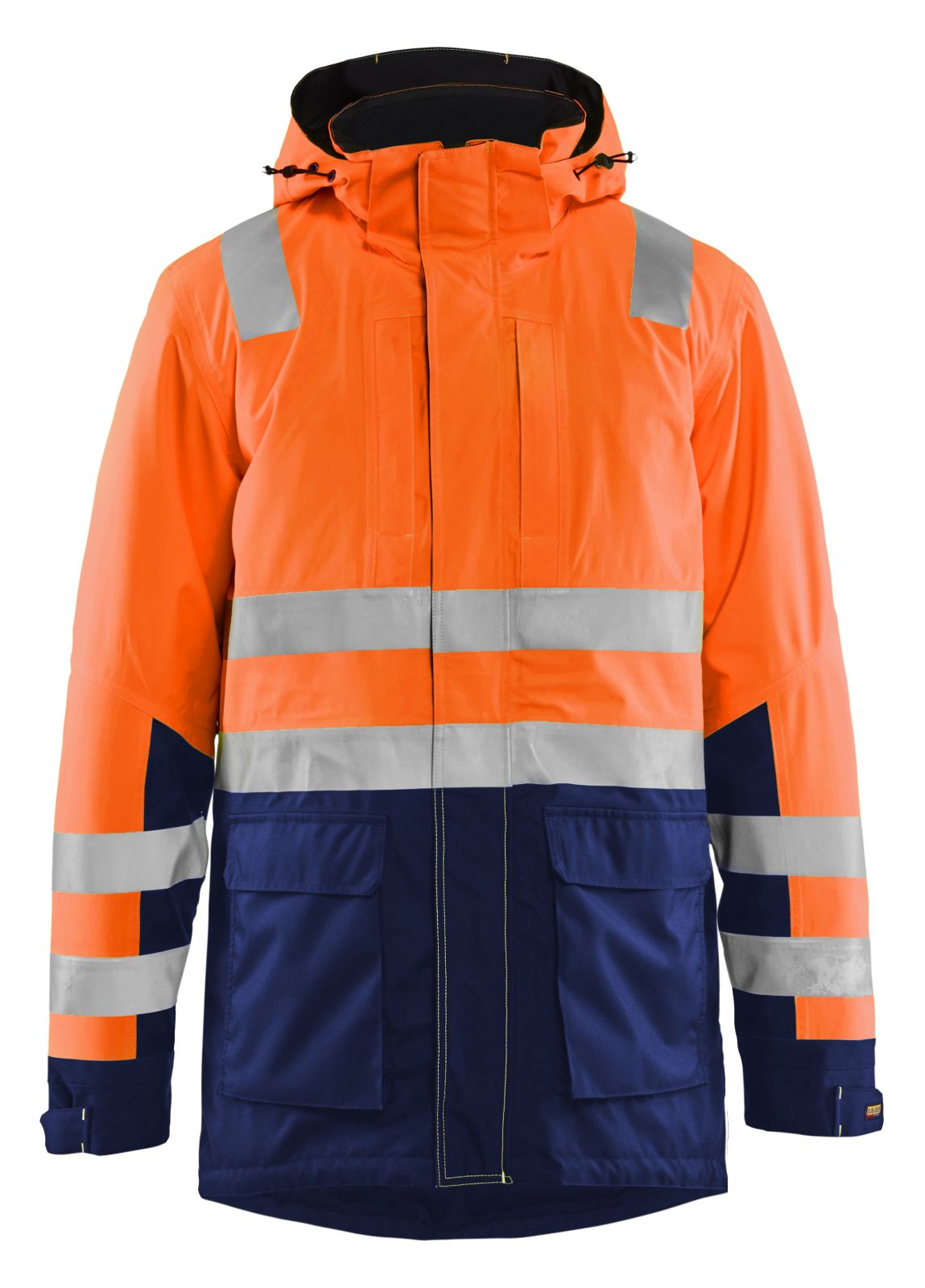 Blaklader Jassen 44951987 HiVis fluo oranje-marineblauw(5389)