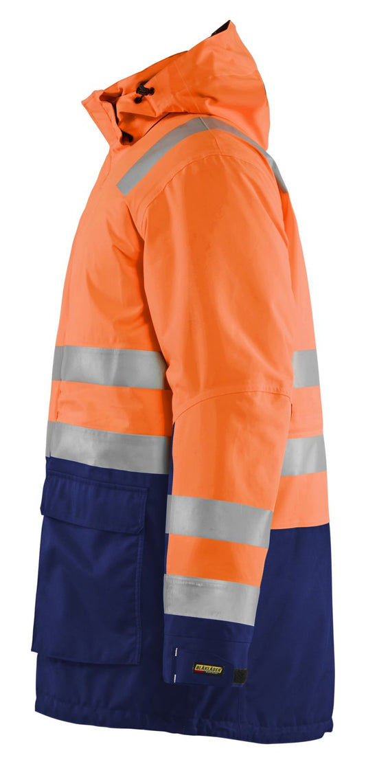 Blaklader Jassen 44951987 HiVis fluo oranje-marineblauw(5389)