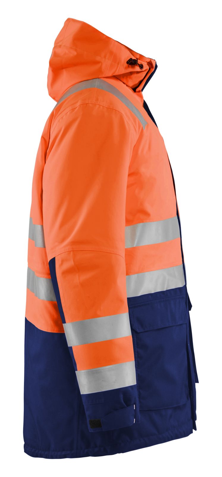 Blaklader Jassen 44951987 HiVis fluo oranje-marineblauw(5389)