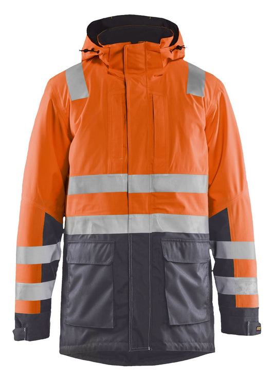 Blaklader jassen 44951987 fluo oranje-middelgrijs(5396)