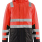 Blaklader Jassen 44951987 HiVis fluo rood-zwart(5599)
