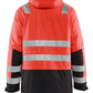Blaklader Jassen 44951987 HiVis fluo rood-zwart(5599)