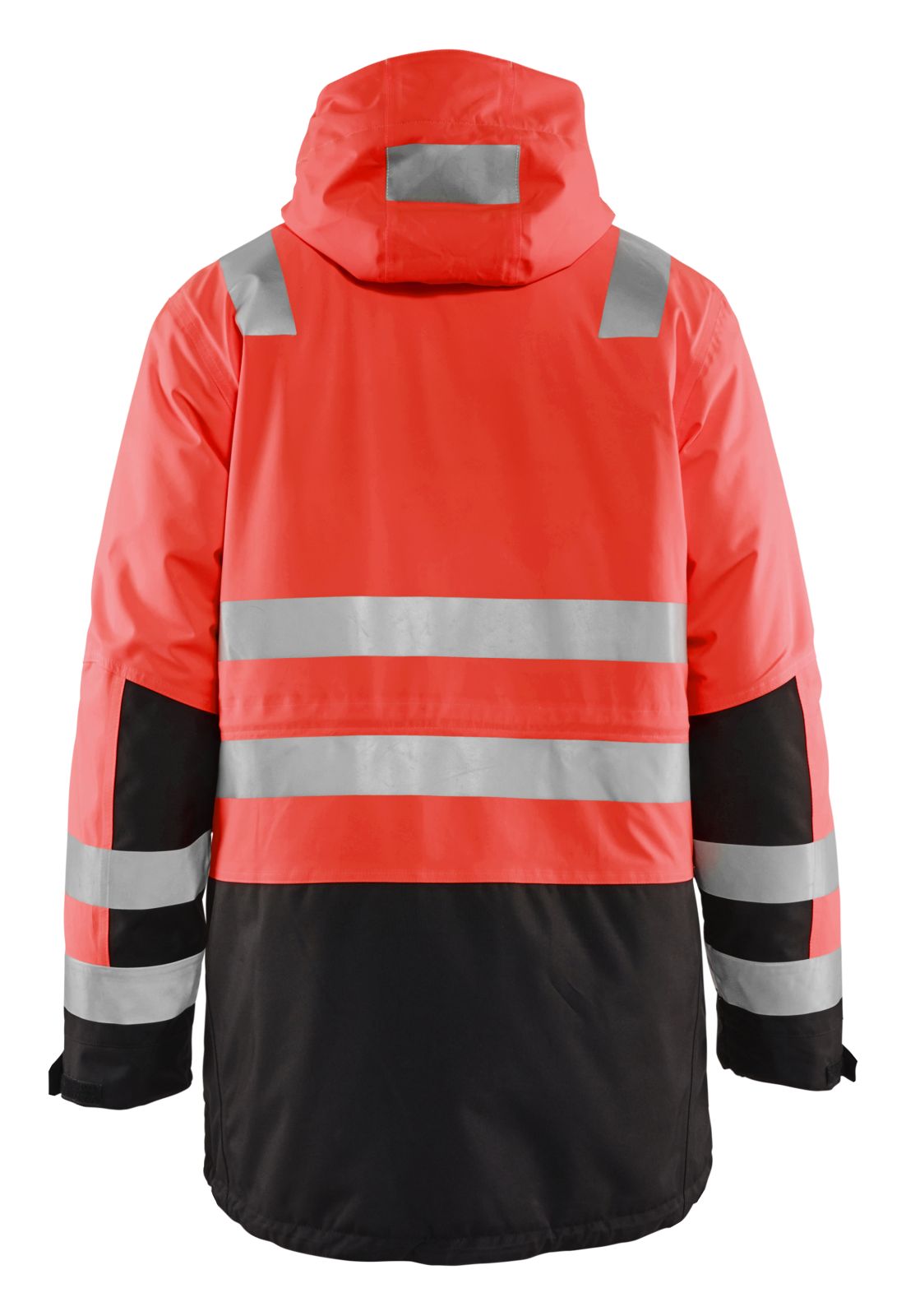 Blaklader Jassen 44951987 HiVis fluo rood-zwart(5599)