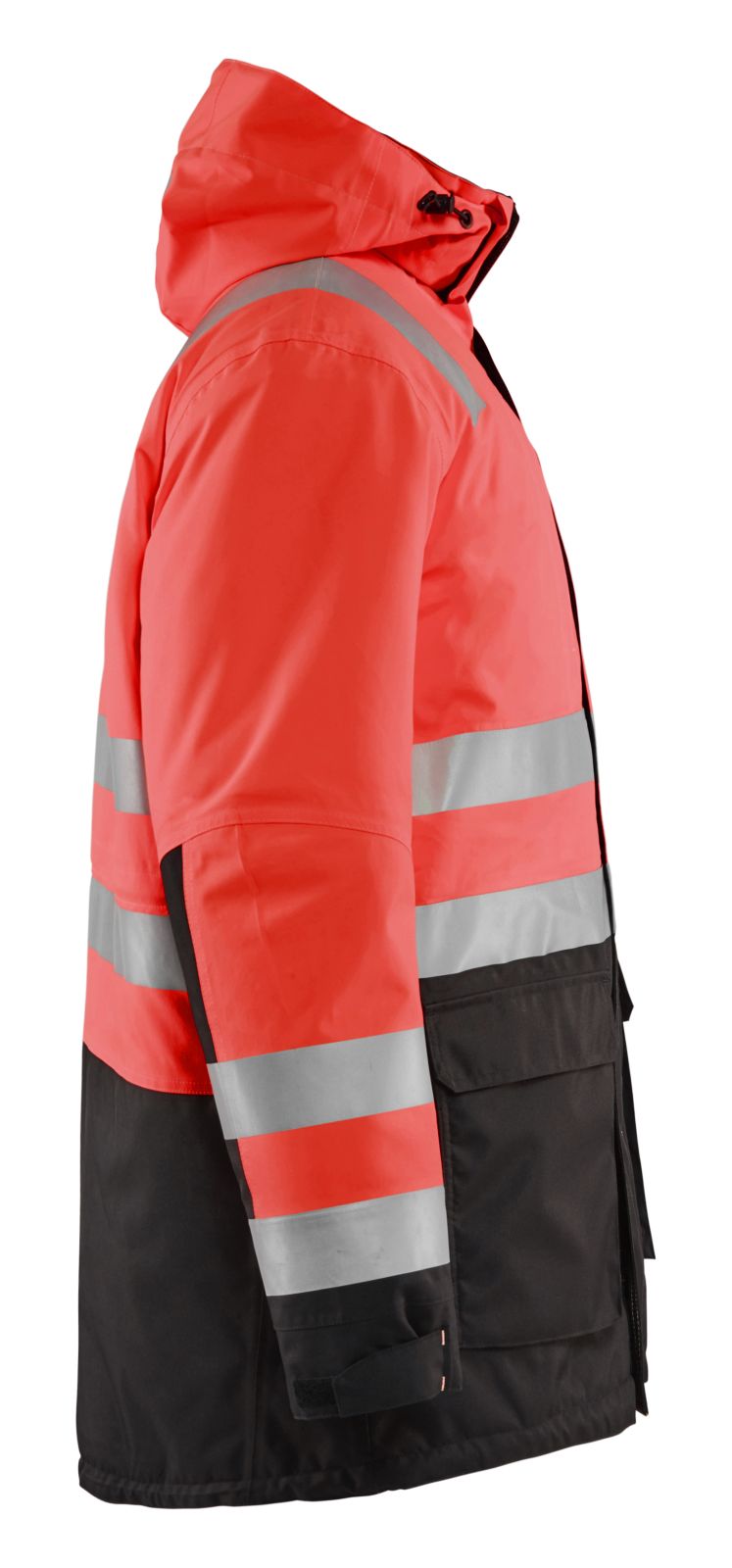 Blaklader Jassen 44951987 HiVis fluo rood-zwart(5599)