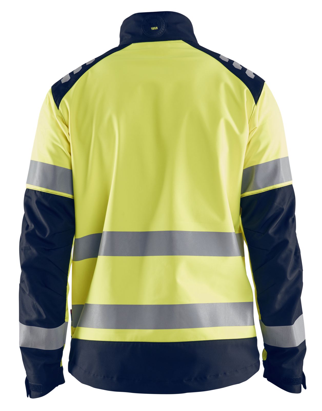 Blaklader jassen 44972513 marineblauw-fluo geel(8933)