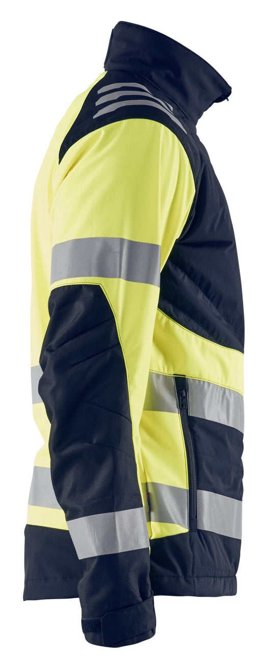 Blaklader jassen 44972513 marineblauw-fluo geel(8933)