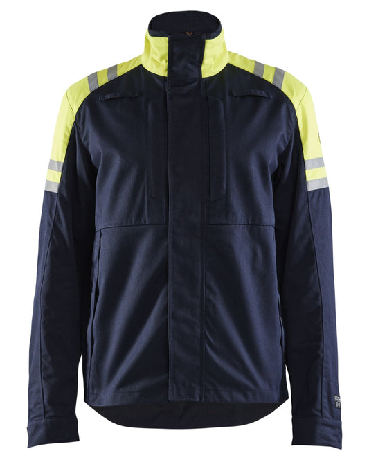 Blaklader jassen 45051519 marineblauw-fluo geel(8933)