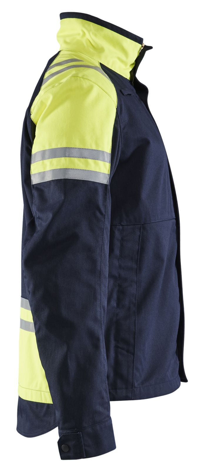 Blaklader jassen 45051519 marineblauw-fluo geel(8933)