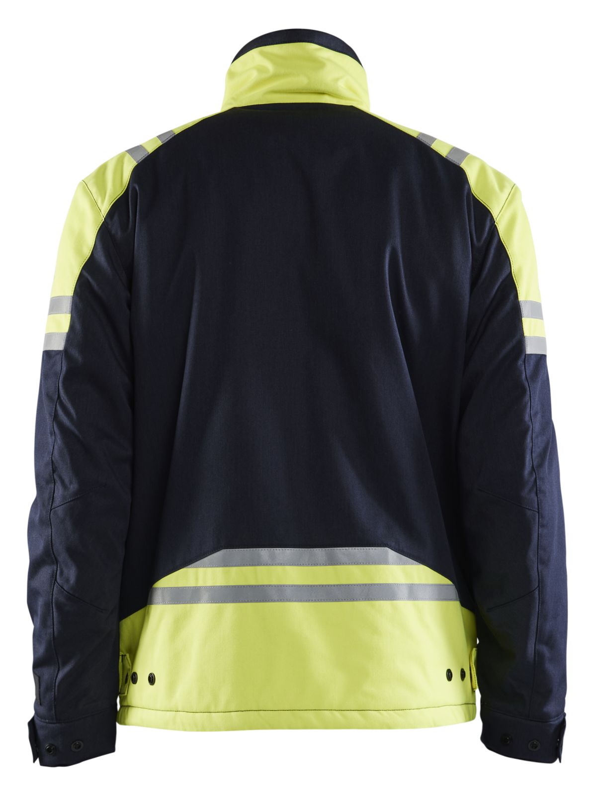 Blaklader jassen 45151519 marineblauw-fluo geel(8933)